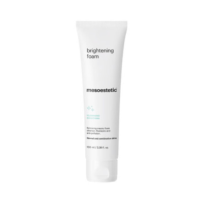 brightening foam - espuma limpiadora facial cremosa