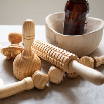 Maderoterapia Facial